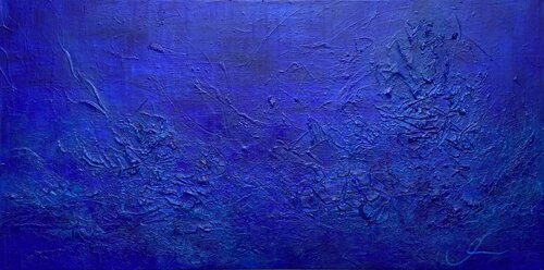 Blu infinito  /  Endless blue von Maria Bevilacqua-Fischer, Malerei kaufen auf Singulart