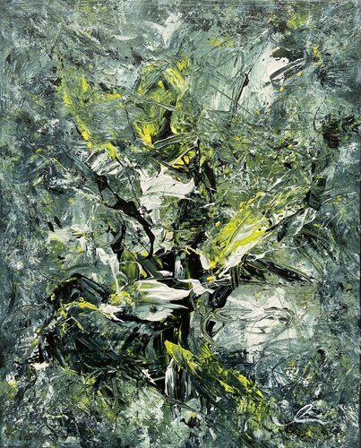 Palude misteriosa  /  Mysterious swamp par Maria Bevilacqua-Fischer, Peinture en vente sur Singulart