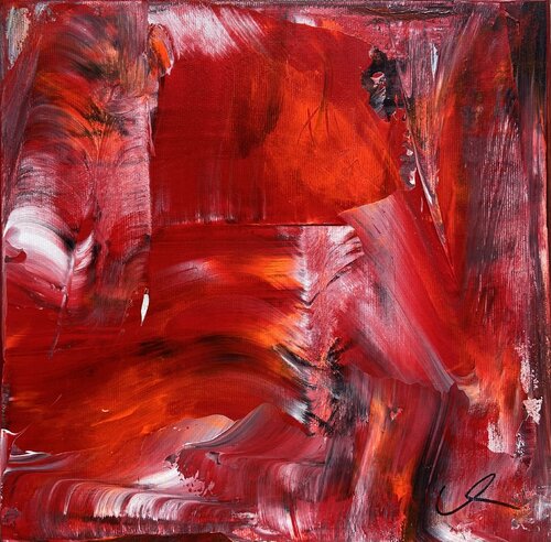 Lettera d'amore I  /  Love letter no. 1 by Maria Bevilacqua-Fischer, Painting for Sale on Singulart