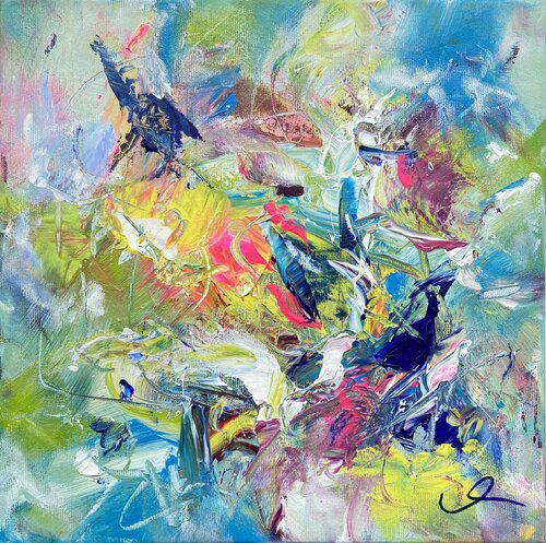 Vivacità III / Liveliness no. 3 par Maria Bevilacqua-Fischer, Peinture en vente sur Singulart