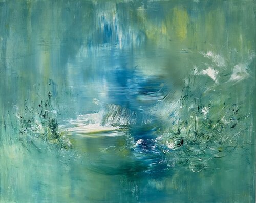 Serenità I  /  Serenity no. 1 par Maria Bevilacqua-Fischer, Peinture en vente sur Singulart