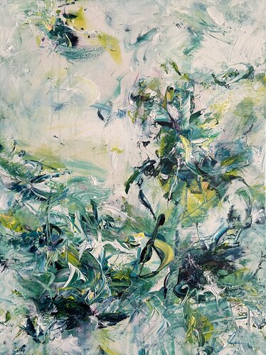 Crescita interiore II  / Inner growth no. 2 par Maria Bevilacqua-Fischer, Peinture en vente sur Singulart