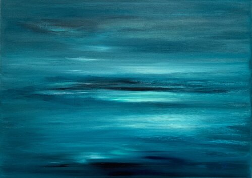 Calma  / Calmness van Maria Bevilacqua-Fischer, Schilderij te koop op Singulart