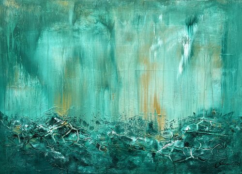 Mistero II /  Mystery no. 2 von Maria Bevilacqua-Fischer, Malerei kaufen auf Singulart