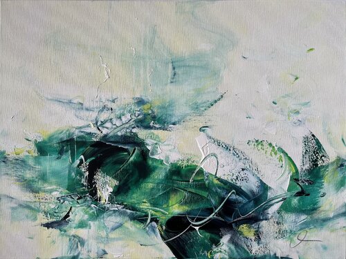 Crescita interiore V  / Inner growth no. 5 von Maria Bevilacqua-Fischer, Malerei kaufen auf Singulart