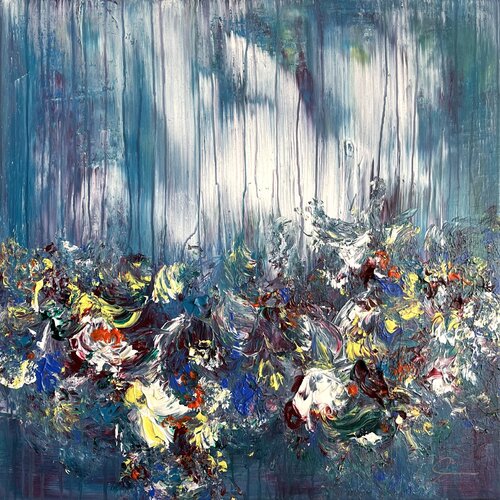 Fioritura invernale / Winter bloom von Maria Bevilacqua-Fischer, Malerei kaufen auf Singulart