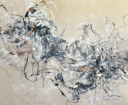 Tutto è connesso I  /  All is connected no. 1 by Maria Bevilacqua-Fischer, 회화 for Sale on Singulart