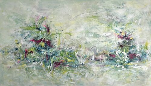 Leggerezza II / Lightness no. 2 van Maria Bevilacqua-Fischer, Schilderij te koop op Singulart