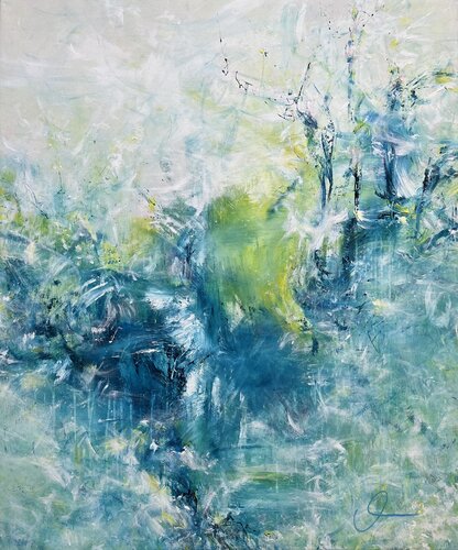 Crescita interiore VI  /  Inner growth no. 6 by Maria Bevilacqua-Fischer, 油畫 for Sale on Singulart