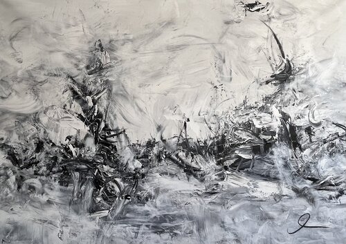 Libertà di spirito II  / Freedom of spirit no. 2 de Maria Bevilacqua-Fischer, Pintura a la venta en Singulart