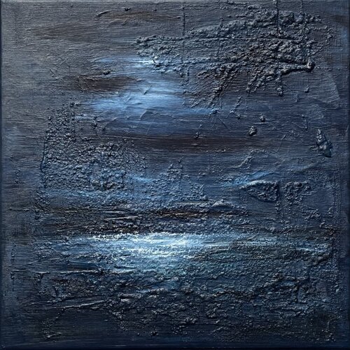 Sinfonia del mare VII / Sea symphony no. 7 van Maria Bevilacqua-Fischer, Schilderij te koop op Singulart