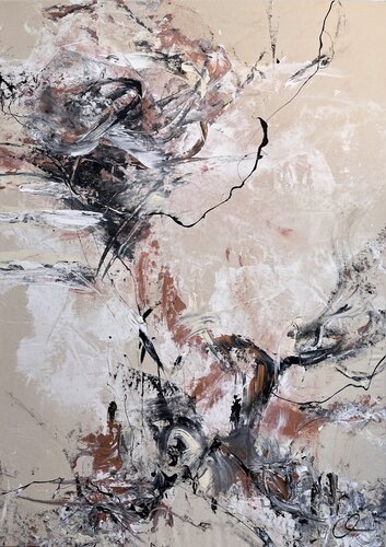 Tutto è connesso X  /  All is connected no. 10 de Maria Bevilacqua-Fischer, Pintura a la venta en Singulart