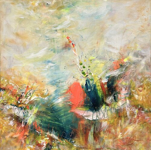Joyful emotions II di Maria Bevilacqua-Fischer, Pittura in vendita su Singulart