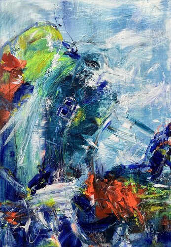 Senza limiti I  /  No limits no. 1 von Maria Bevilacqua-Fischer, Malerei kaufen auf Singulart
