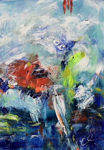 Senza limiti II  /  No limits no. 2 von Maria Bevilacqua-Fischer, Malerei kaufen auf Singulart