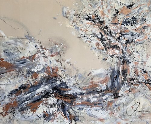 New beginnings II di Maria Bevilacqua-Fischer, Pittura in vendita su Singulart