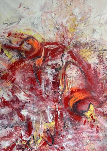 The fierce softness by Maria Bevilacqua-Fischer, 絵画 for Sale on Singulart