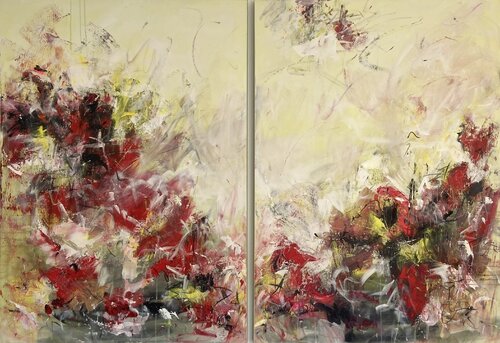 Profumo di primavera / Spring fragrance van Maria Bevilacqua-Fischer, Schilderij te koop op Singulart