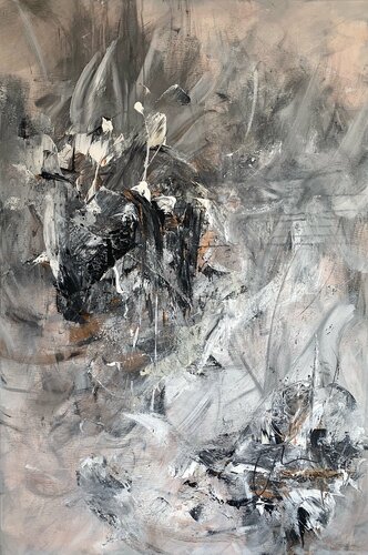 Senti il ritmo / Feel the rhythm by Maria Bevilacqua-Fischer, Painting for Sale on Singulart