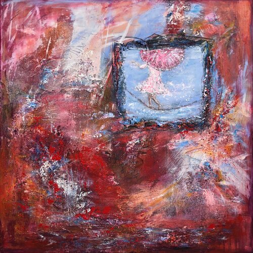 Leggerezza dell'essere / Lightness of being von Maria Bevilacqua-Fischer, Malerei kaufen auf Singulart