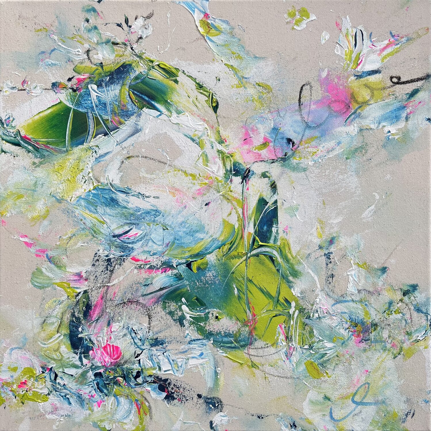 Lettera d'amore XIV /  Love letter no. 14 Maria Bevilacqua-Fischer Peinture originale à vendre