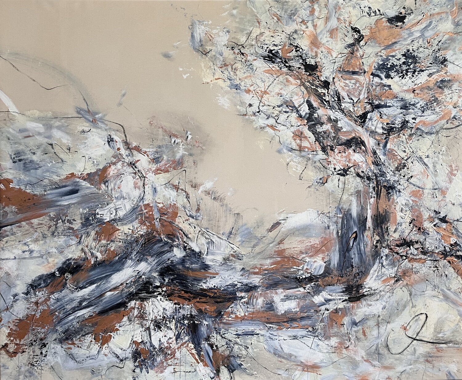New beginnings II Maria Bevilacqua-Fischer