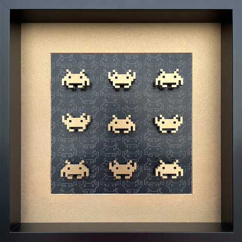 INVADERS GOLD van SeCam, Andere media te koop op Singulart