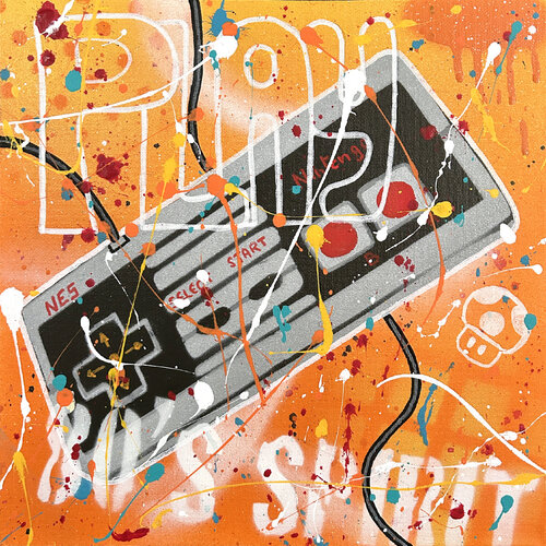 NES - ORANGE van SeCam, Schilderij te koop op Singulart