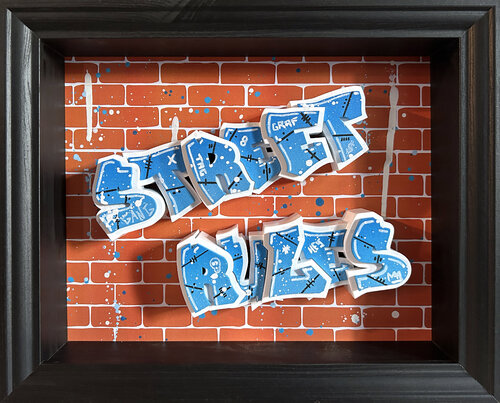 STREET RULES TAG 3D by SeCam, 기타 매체 for Sale on Singulart