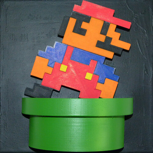 MARIO PIPE di SeCam, Pittura in vendita su Singulart