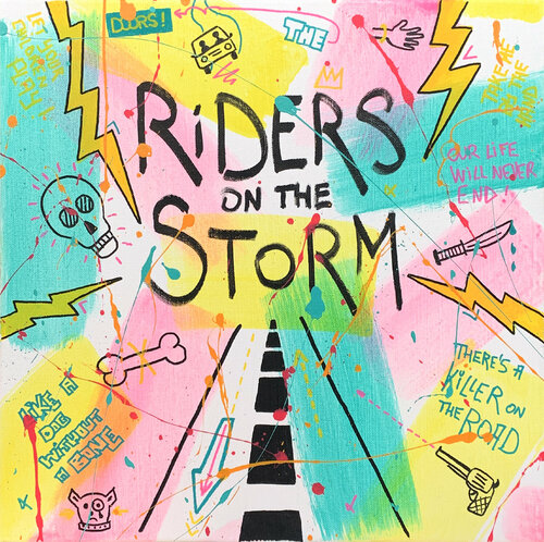 RIDERS ON THE STORM von SeCam, Malerei kaufen auf Singulart