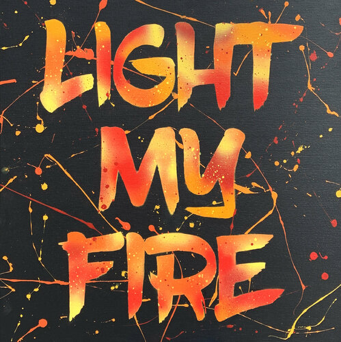 LIGHT MY FIRE di SeCam, Pittura in vendita su Singulart