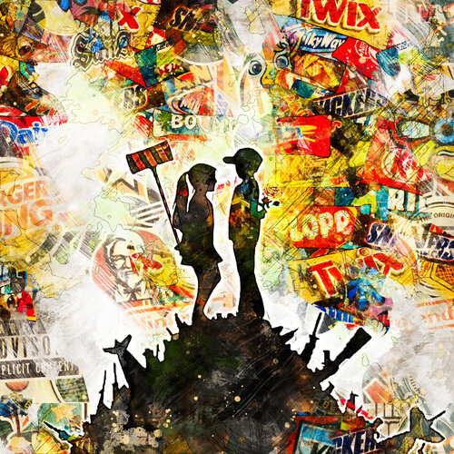 Banksy ; Will you still love me tomorrow? von Benny Arte, Druck kaufen auf Singulart