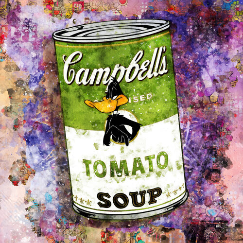 CAMPBELL'S : DAFFY DUCK von Benny Arte, Druck kaufen auf Singulart