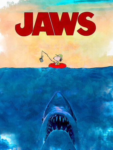 Jaws by Benny Arte, Print for Sale on Singulart