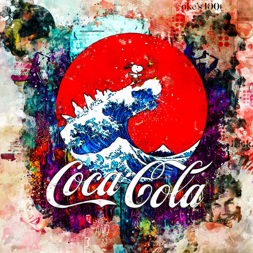 Coca Cola c'est ça von Benny Arte, Druck kaufen auf Singulart