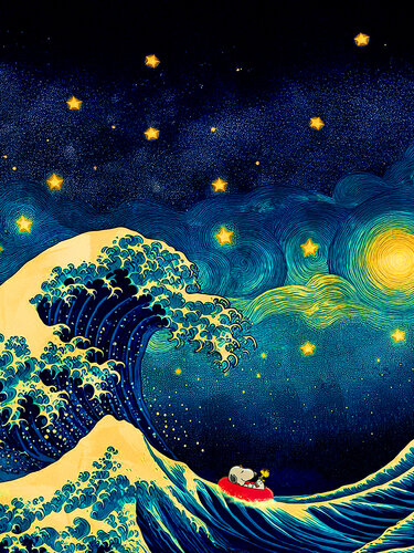 The Night Was Kind, the Sea Wasn't by Benny Arte, Print for Sale on Singulart