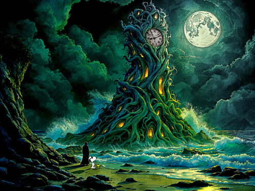 The Void avant Minuit von Benny Arte, Druck kaufen auf Singulart