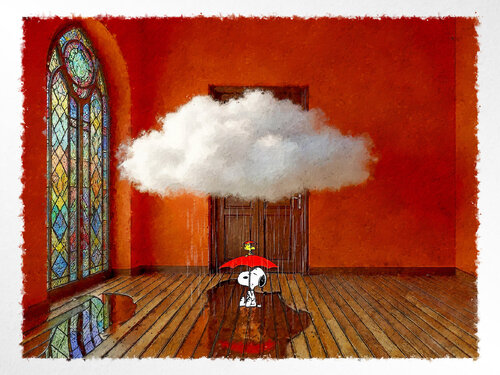 Sous le Nuage Intérieur van Benny Arte, Afdruk te koop op Singulart