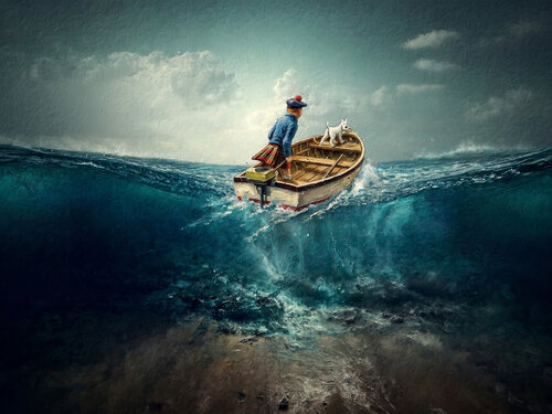 La Mer Astrale par Benny Arte, Édition en vente sur Singulart