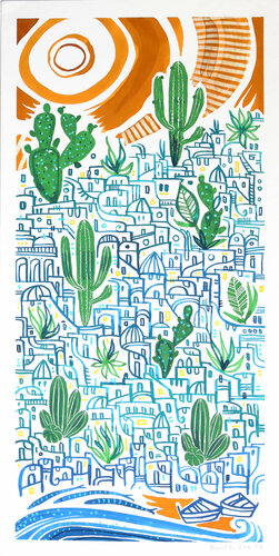 MEDITERRANEO 140 van Manuel Di Chiara, Werk op papier te koop op Singulart