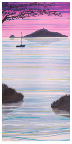 MEDITERRANEO ART136 van Manuel Di Chiara, Werk op papier te koop op Singulart