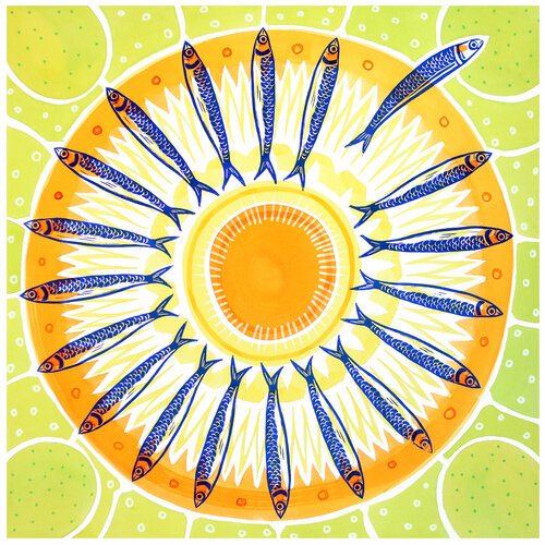 ALICI E FICHI D' INDIA van Manuel Di Chiara, Werk op papier te koop op Singulart