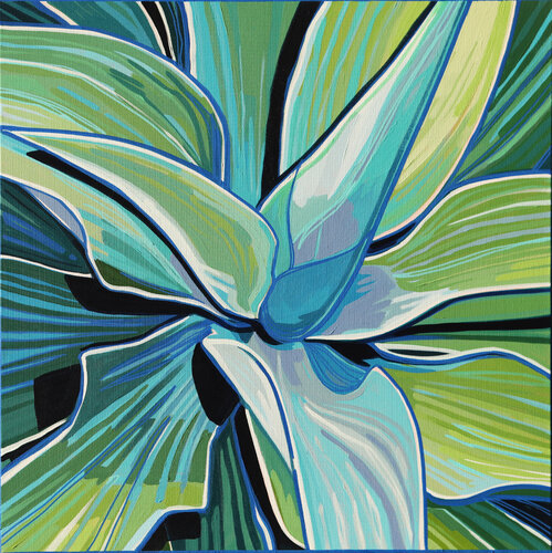 AGAVE 02 van Manuel Di Chiara, Schilderij te koop op Singulart