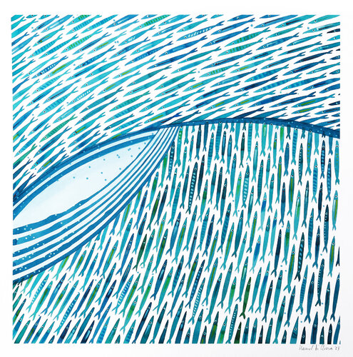 VITA SOTTOMARINA van Manuel Di Chiara, Werk op papier te koop op Singulart