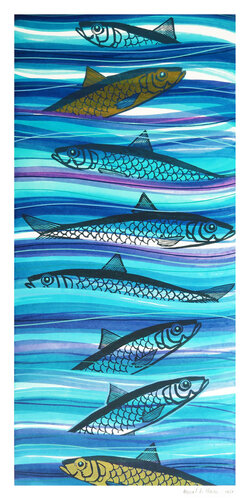 MEDITERRANEO 152 van Manuel Di Chiara, Werk op papier te koop op Singulart