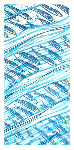 MEDITERRANEO 153 van Manuel Di Chiara, Werk op papier te koop op Singulart