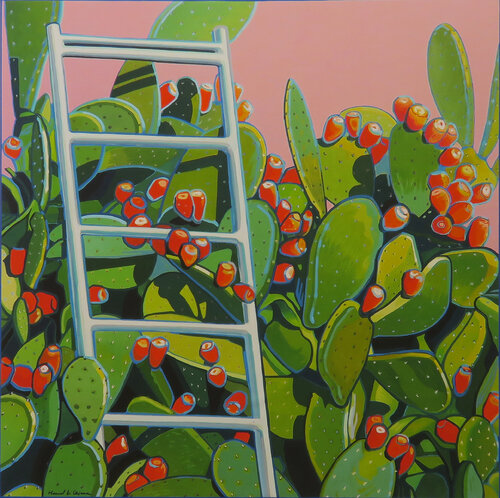 I FRUTTI DEL GIARDINO  limited edition di Manuel Di Chiara, Stampa in vendita su Singulart