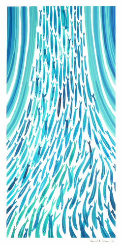 MEDITERRANEO 123 van Manuel Di Chiara, Werk op papier te koop op Singulart