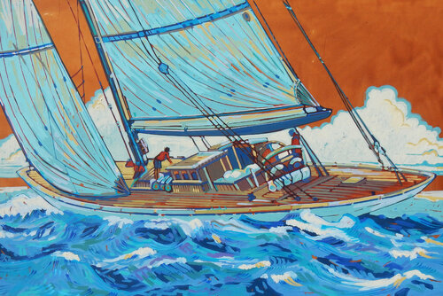 SUD EST van Manuel Di Chiara, Schilderij te koop op Singulart